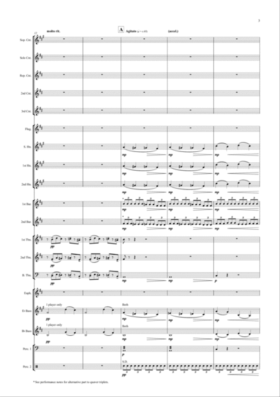 Prelude in C-sharp minor (Rachmaninoff) - Brass Band Brass Band scores gallery preview page 6