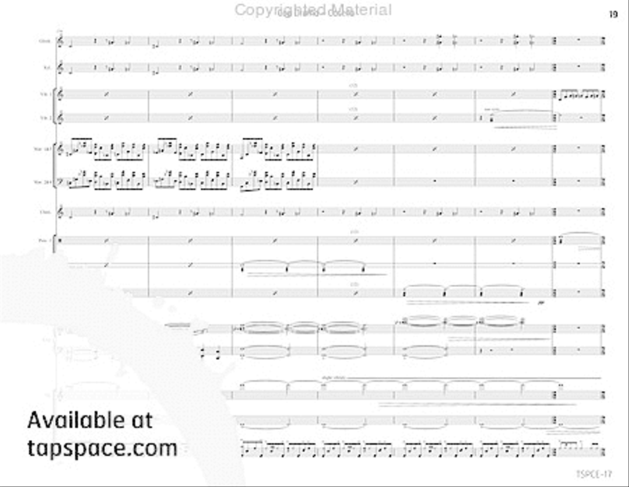 Cop Drama Percussion Ensemble scores gallery preview page 24
