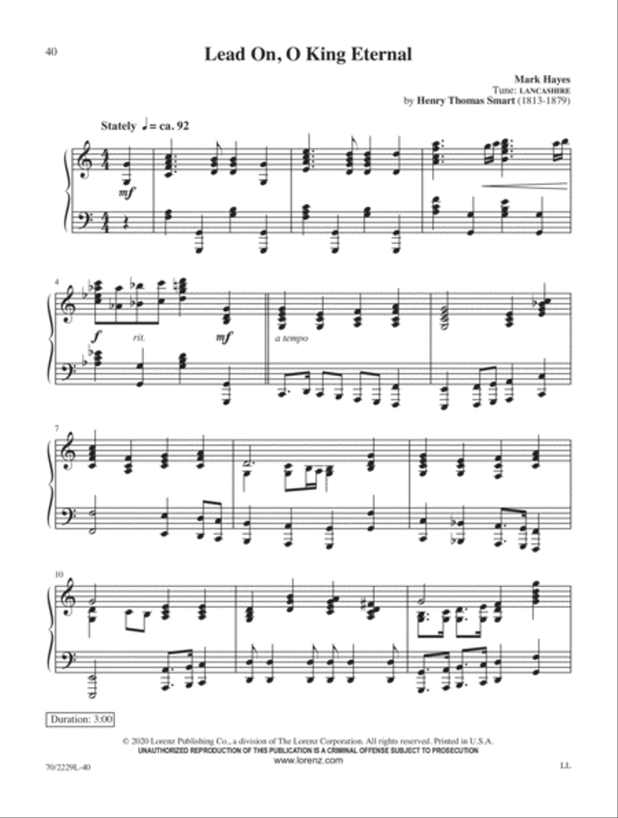 Perfect Postludes Piano Solo scores gallery preview page 11