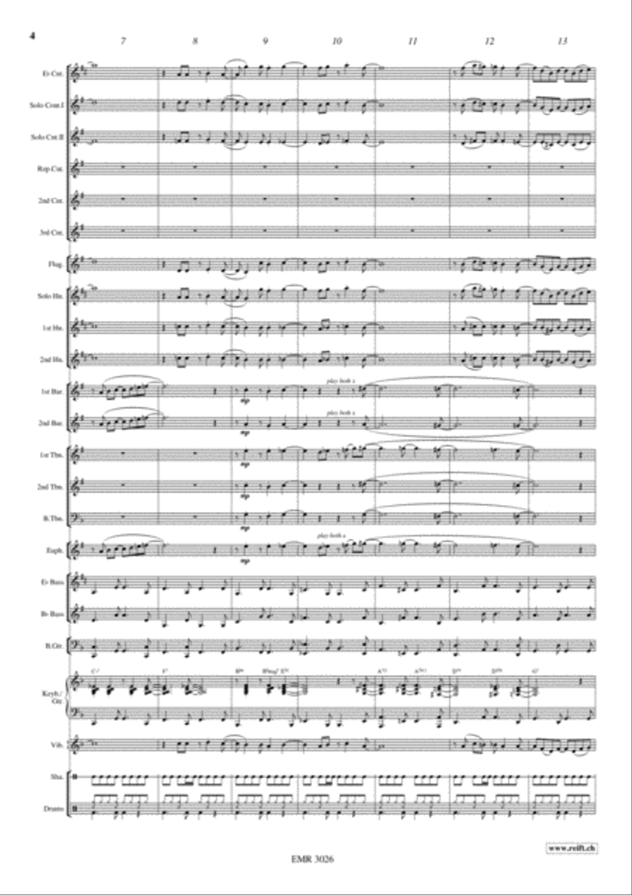 Wave Brass Band scores gallery preview page 5