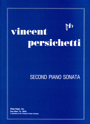 Book cover for Second Piano Sonata