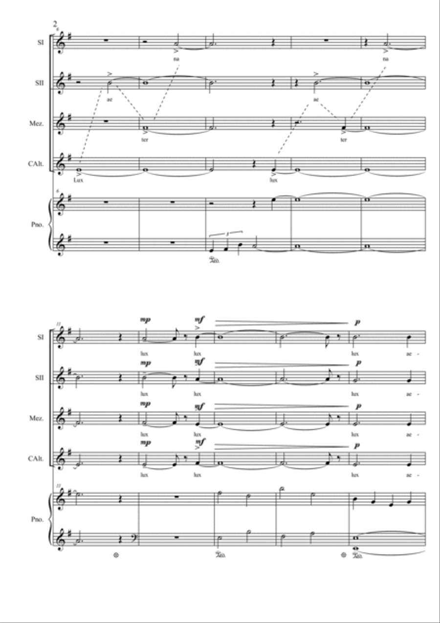 Lux Aeterna SSAA scores gallery preview page 2