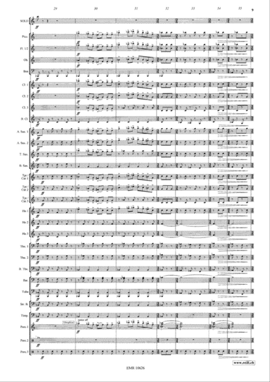 Saltatio Diabolica Concert Band scores gallery preview page 10