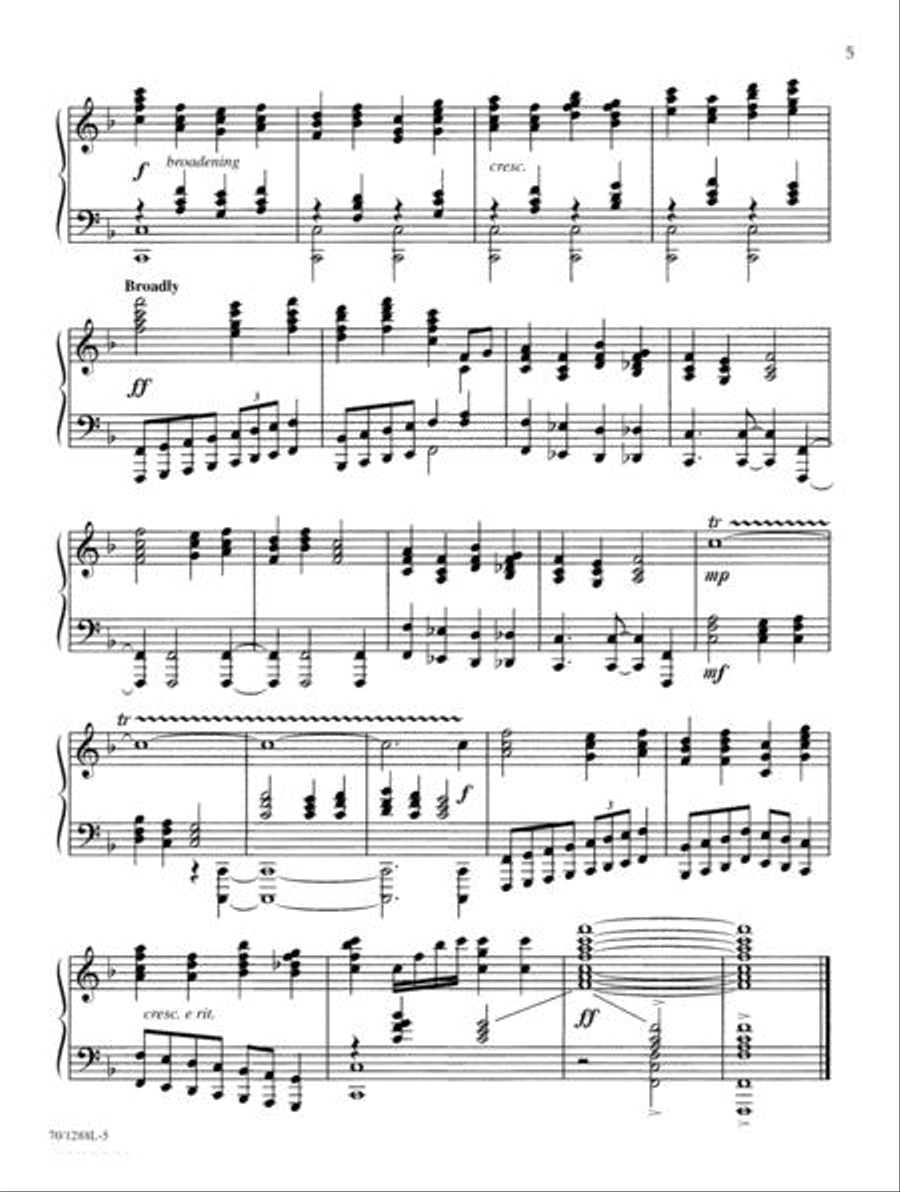 Powerful Preludes Piano Solo scores gallery preview page 5