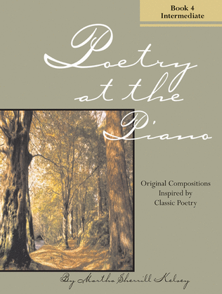 Book cover for Poetry at the Piano - Book 4, Intermediate