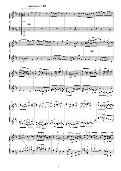 Bach Suite no.2 in B minor BWV 1067 for Piano solo - Complete image number null