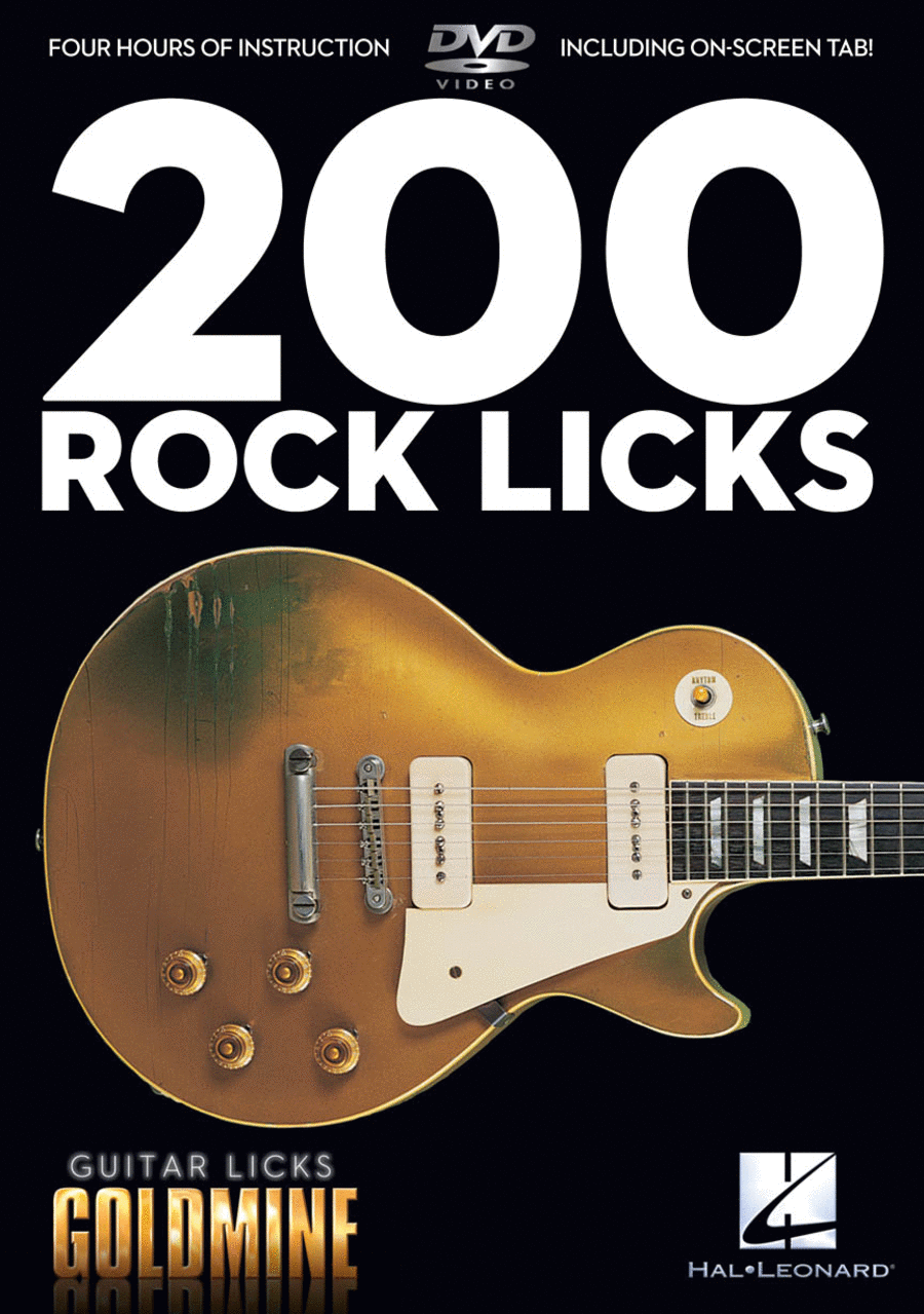 200 Rock Licks Guitar Tablature scores gallery preview page 1