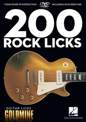 Book cover for 200 Rock Licks