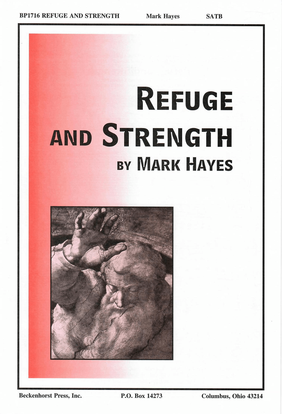 Refuge and Strength 4-Part scores gallery preview page 1