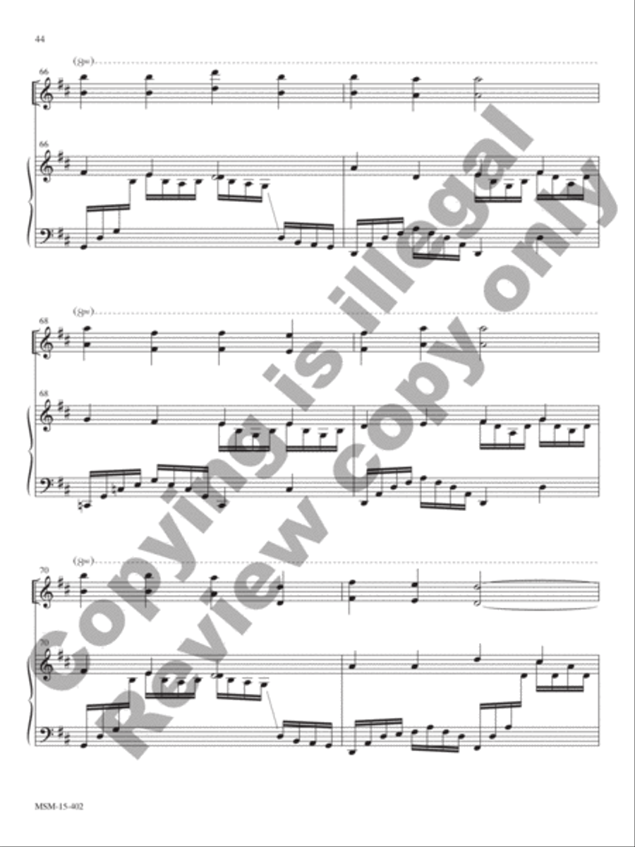 Hymn to Joy Piano Solo scores gallery preview page 21