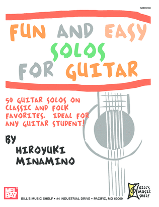 Book cover for Fun and Easy Solos for Guitar-50 Guitar Solos on Classic and Folk Favorites