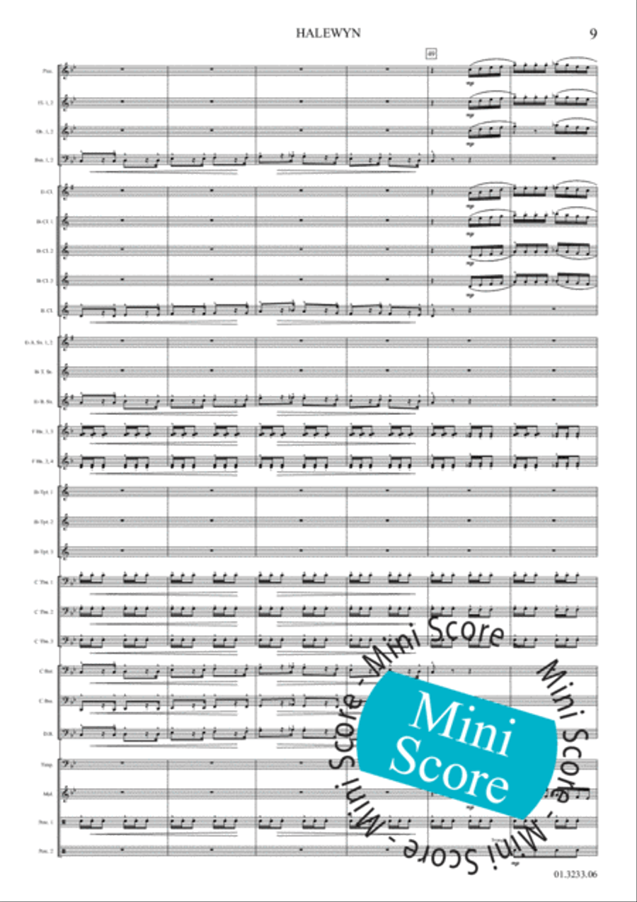 Halewijn Concert Band scores gallery preview page 15