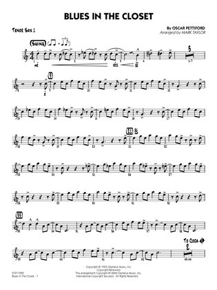 Book cover for Blues in the Closet (arr. Mark Taylor) - Tenor Sax 1