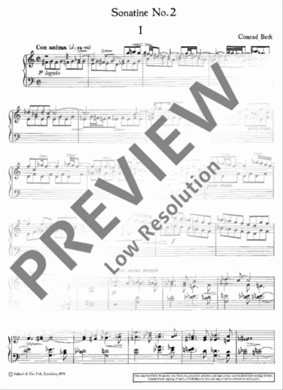 Sonatina No. 2 Sonatina No. 2 Piano Solo scores gallery preview page 4