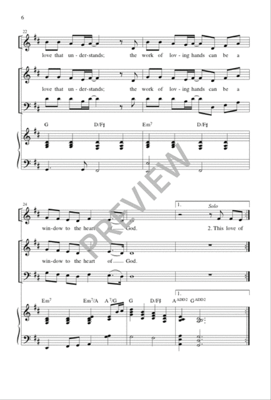 The Heart of God The Heart of God 3-Part scores gallery preview page 6