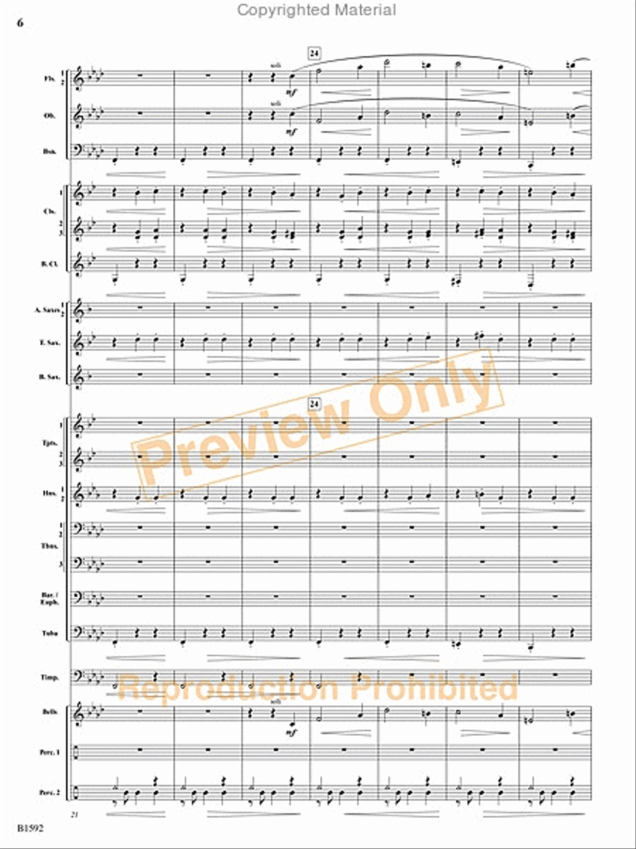 Dance of the Trolls Concert Band scores gallery preview page 39