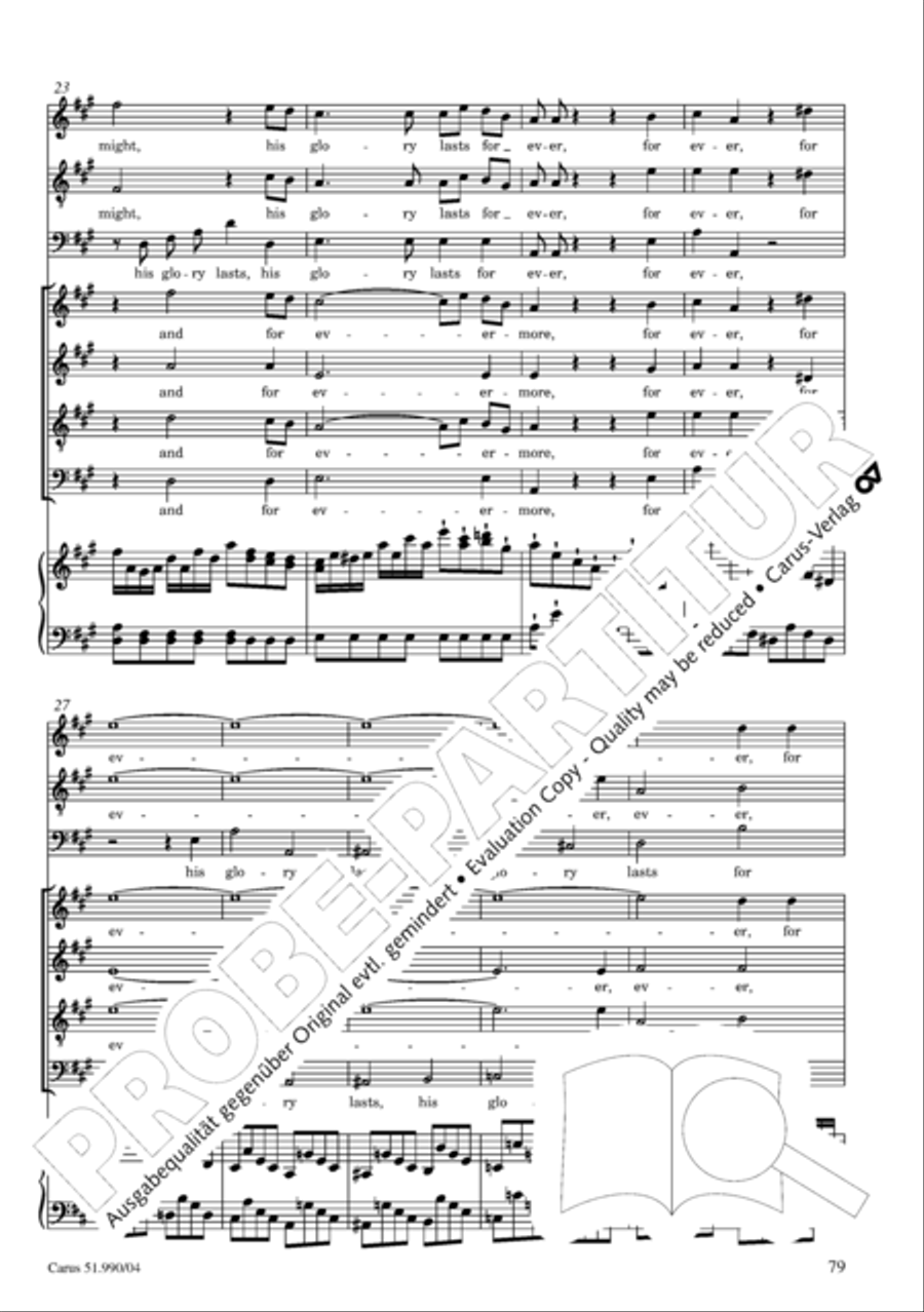 The Creation 4-Part scores gallery preview page 80