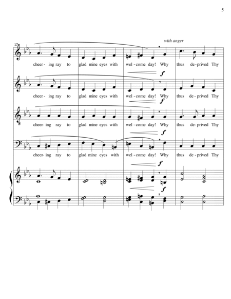 Total Eclipse - SATB choir and piano image number null