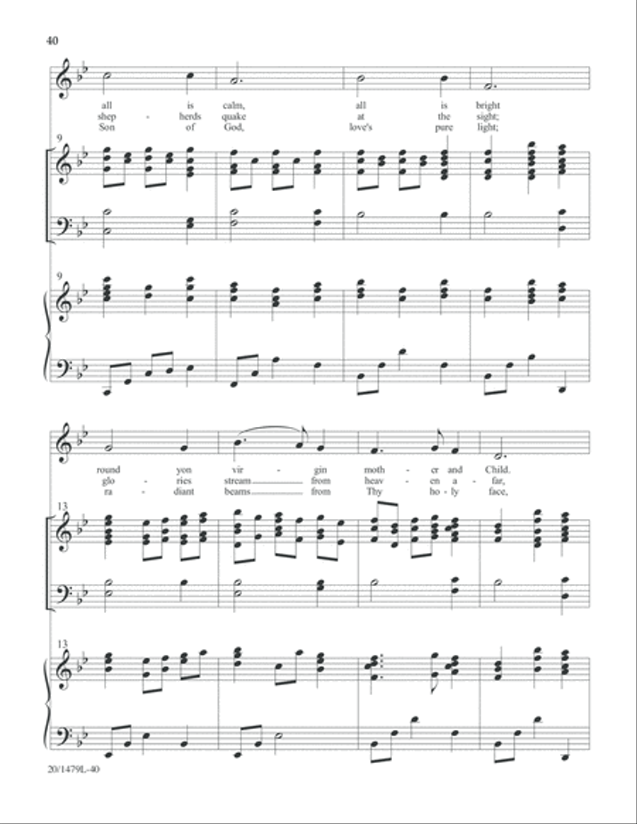 Christmas Carol Celebrations - Keyboard/Handbell Score 5-Octaves scores gallery preview page 41