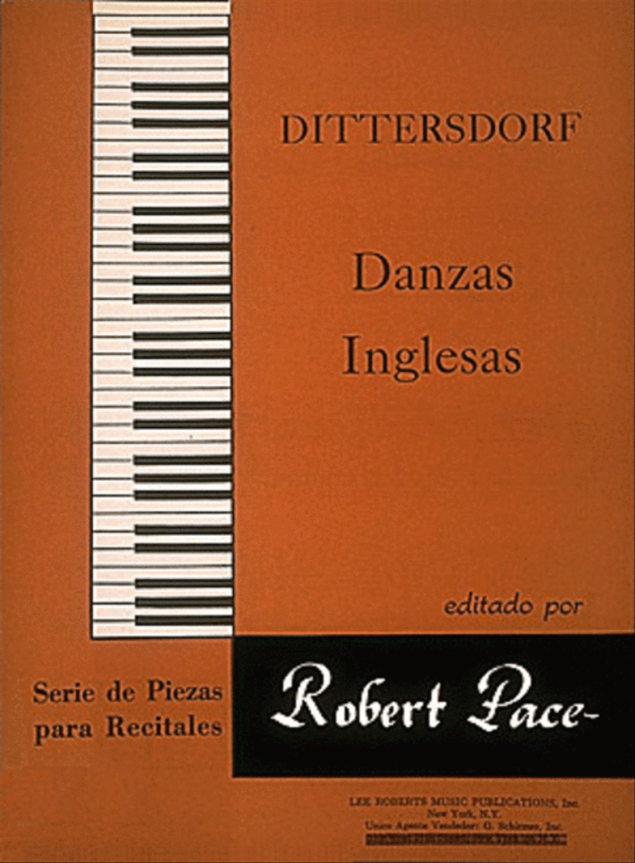 Danzas Inglesas (Sheet Music in Spanish) Piano Method scores gallery preview page 1