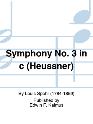 Symphony No. 3 in c (Heussner)