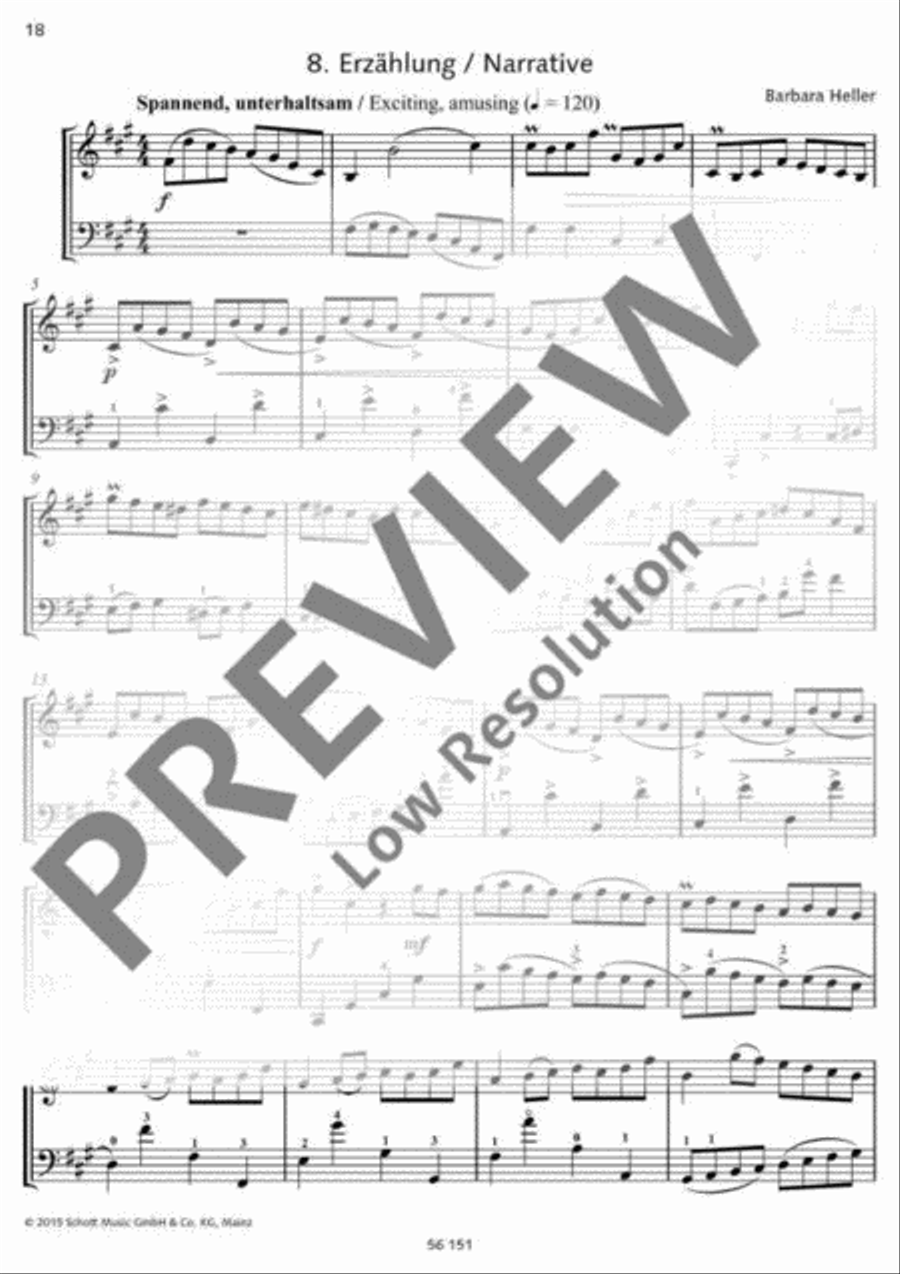 Dialogues Dialogues String Duet scores gallery preview page 19