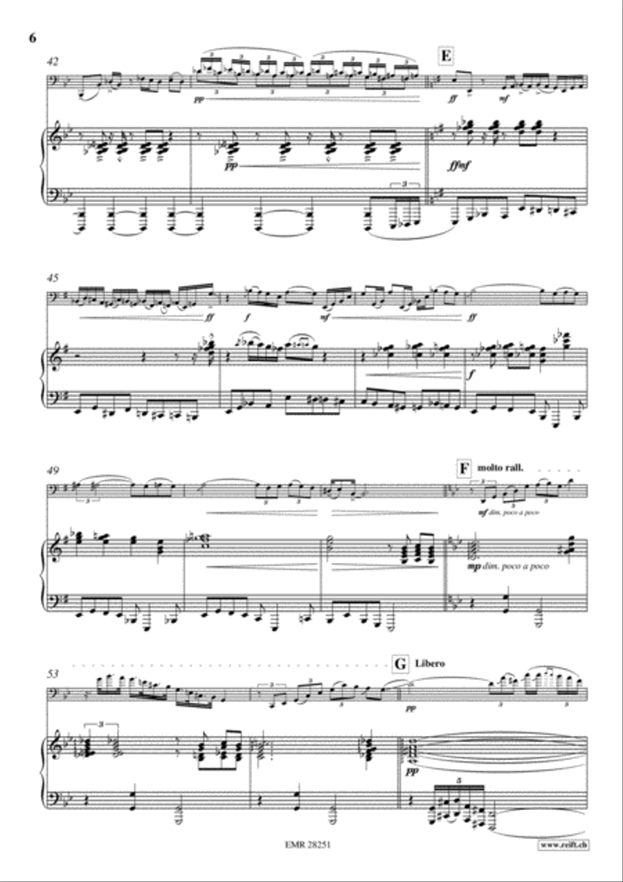 Fly Or Die Bass Trombone scores gallery preview page 6