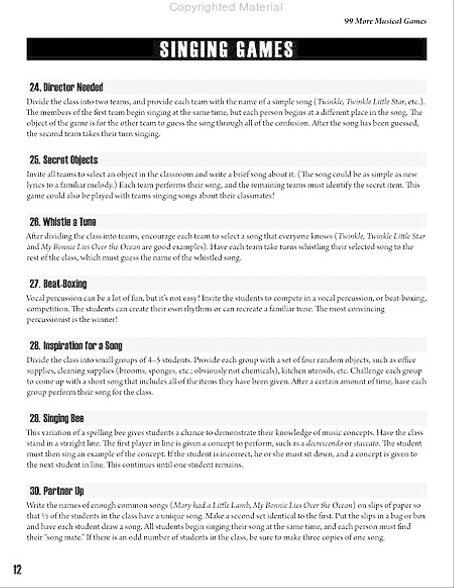 99 New Musical Games 99 New Musical Games Games & Toys scores gallery preview page 2