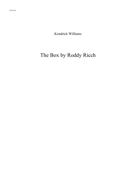 The Box by Roddy Ricch image number null