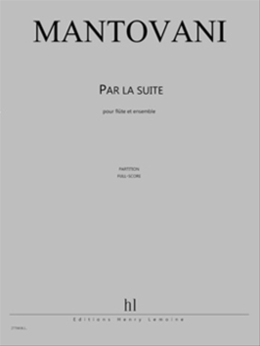 Par La Suite Flute scores gallery preview page 1