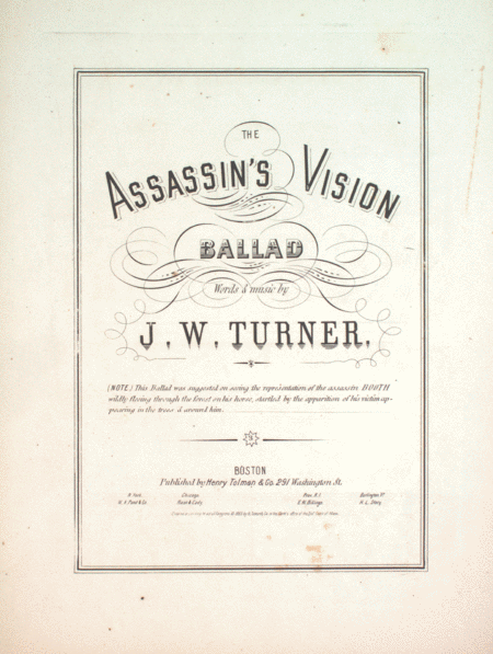 The Assassin's Vision. Ballad