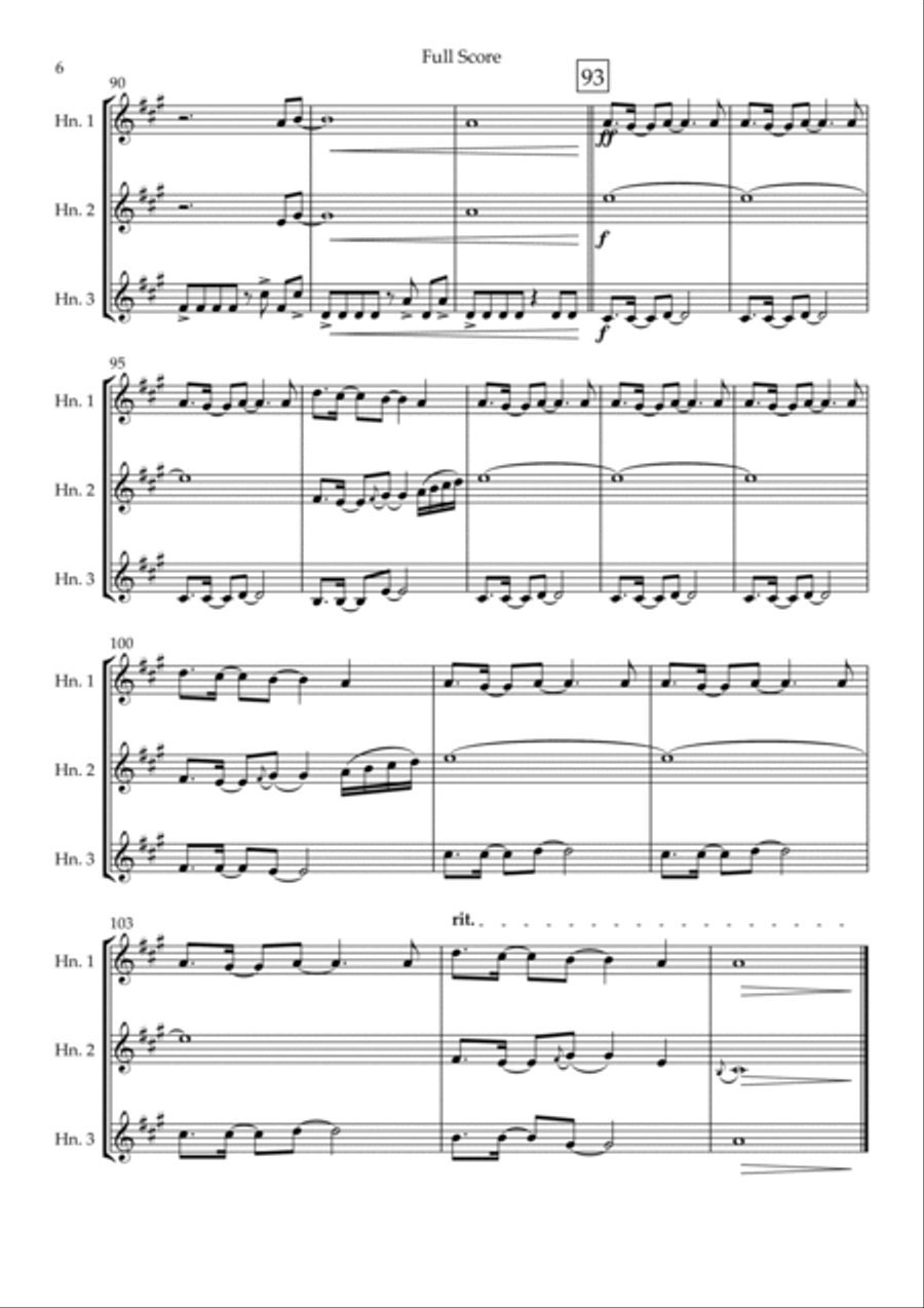 Without You Brass Ensemble scores gallery preview page 6