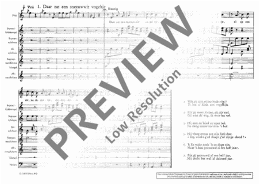 11 Nederlandse volksliederen Recorder scores gallery preview page 4
