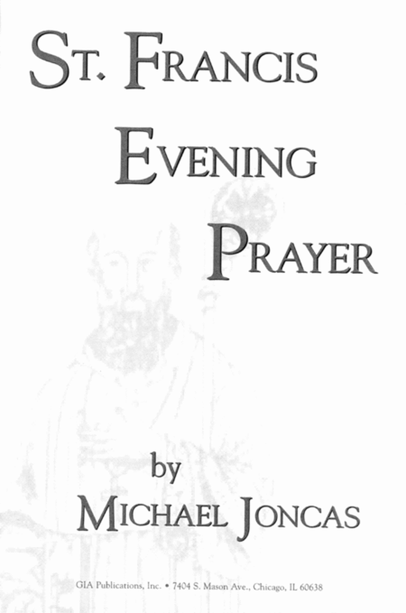 St. Francis Evening Prayer image number null