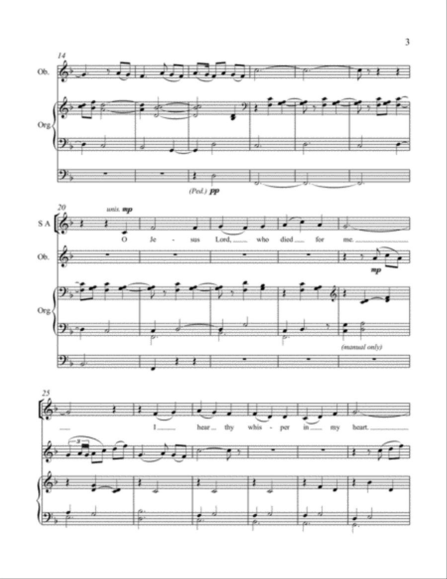 Thy Name is Love Thy Name is Love 4-Part scores gallery preview page 3