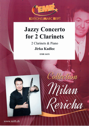 Book cover for Jazzy Concerto for 2 Clarinets