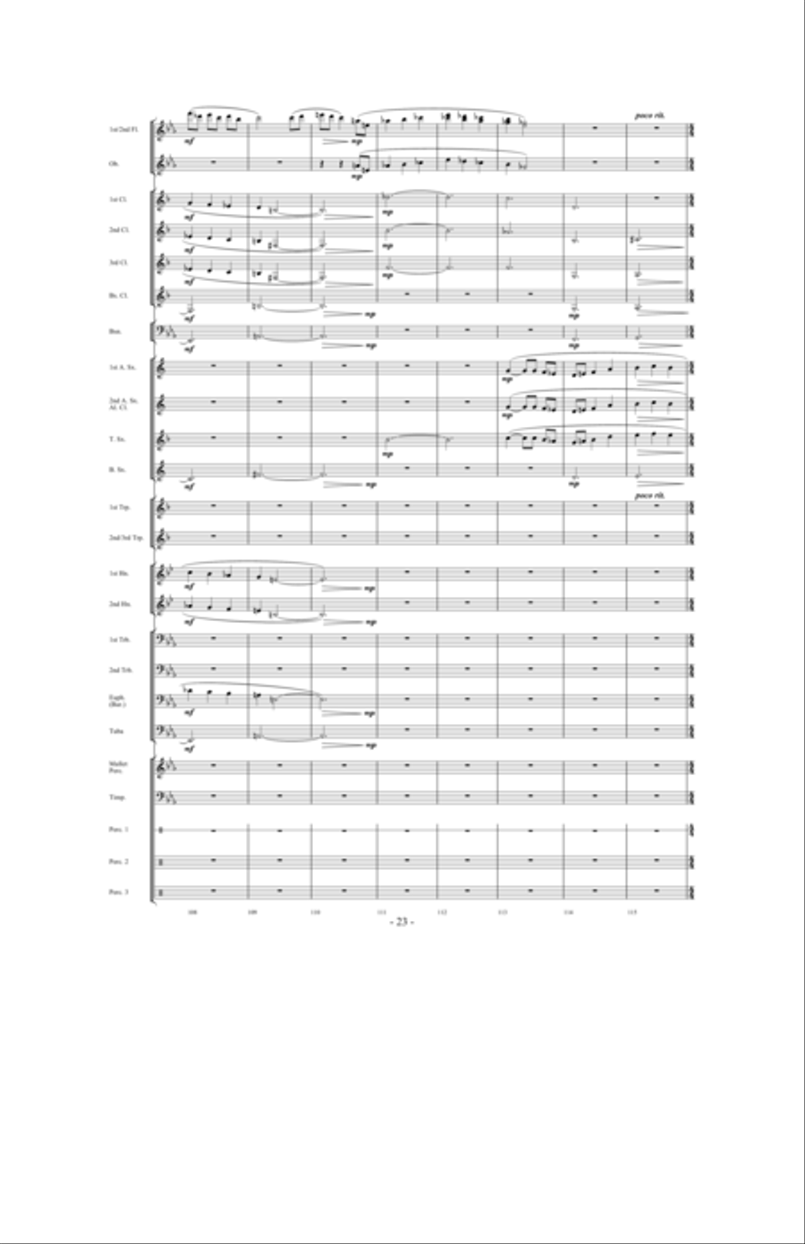 Valley of the Kings Concert Band scores gallery preview page 22