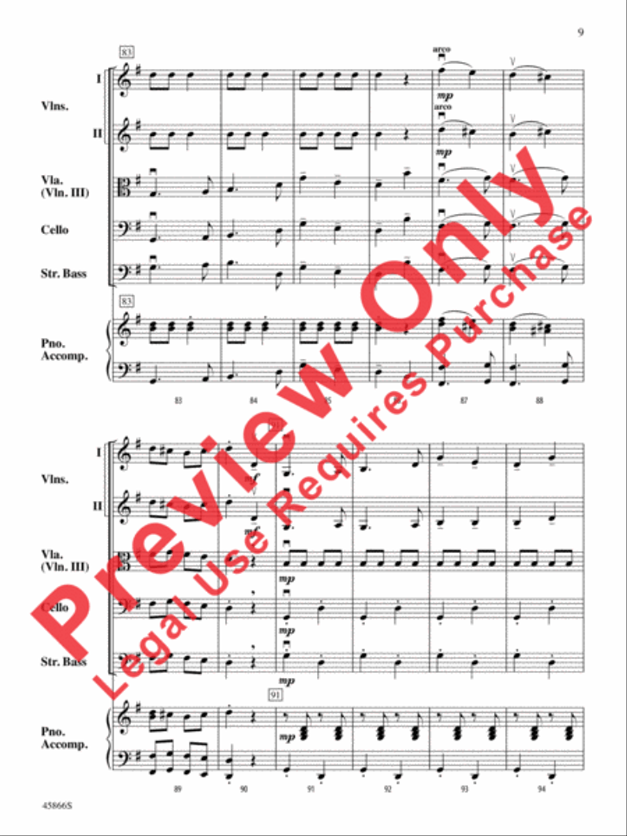 The Polka Dot Polka String Orchestra scores gallery preview page 9