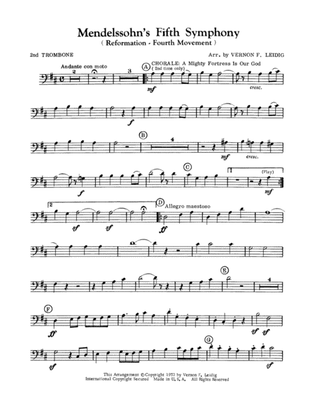 Mendelssohn's 5th Symphony "Reformation," 4th Movement: 2nd Trombone