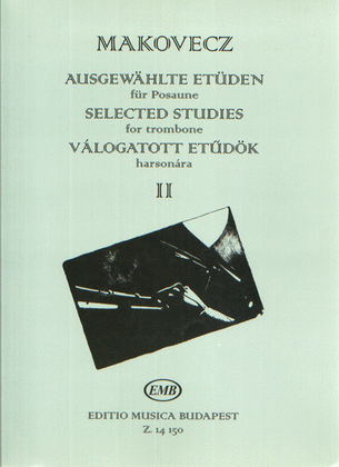 Book cover for Selected Studies For Trombone II
