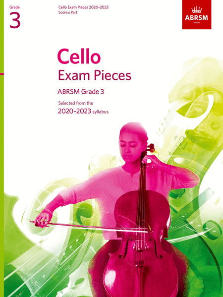 Cello Exam Pieces 2020-2023, ABRSM Grade 3, Score & Part
