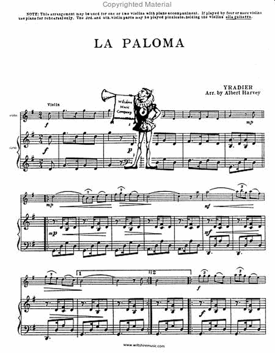 La Paloma ( The Dove)