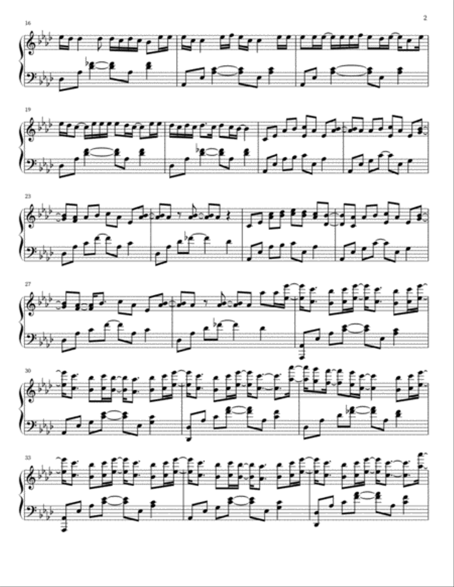 Life Goes On Life Goes On Piano Solo scores gallery preview page 2