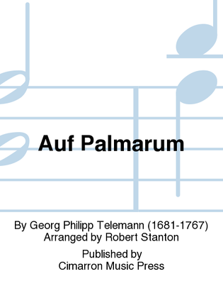 Book cover for Auf Palmarum
