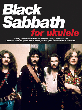 Book cover for Black Sabbath for Ukulele