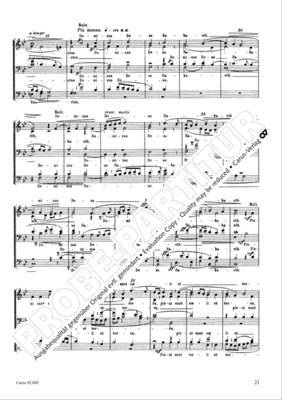 Missa Papae Marcelli Missa Papae Marcelli Choir scores gallery preview page 18