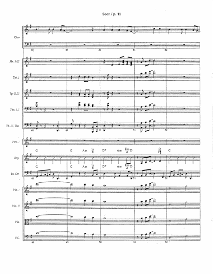 Soon and Very Soon Soon and Very Soon Choir scores gallery preview page 11