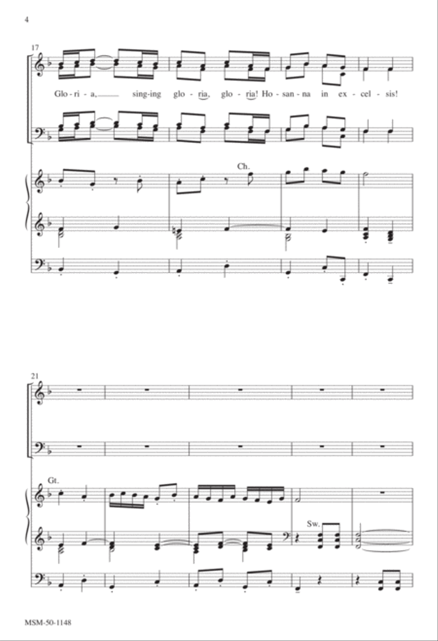 Ding Dong! Merrily on High 4-Part scores gallery preview page 3