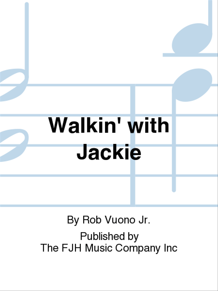 Walkin' with Jackie Walkin' with Jackie Jazz Ensemble scores gallery preview page 1
