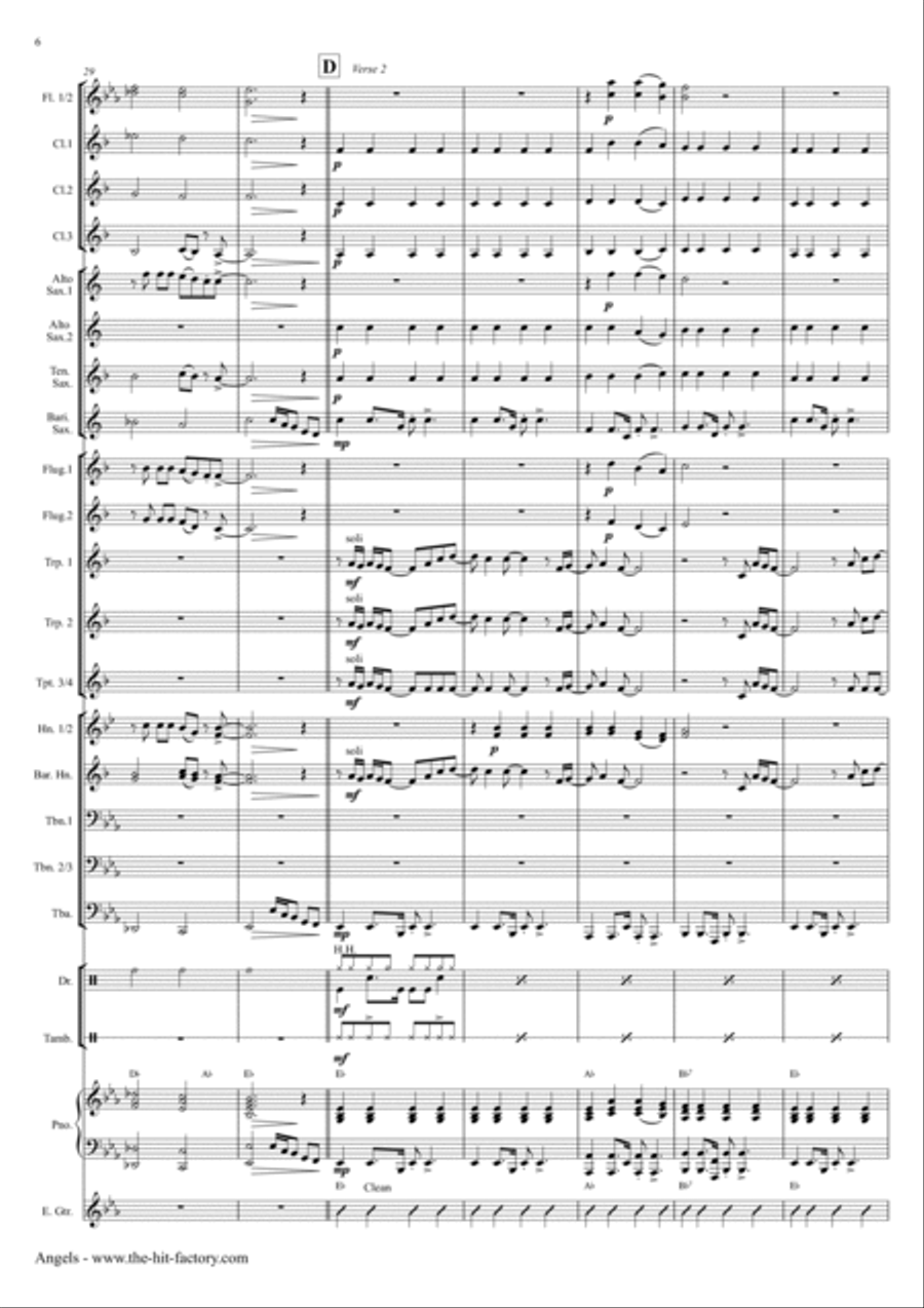 Angels Concert Band scores gallery preview page 6